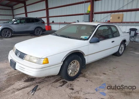 1992 Mercury Cougar Ls из США, поврежденный, VIN 1MEPM6045NH646487